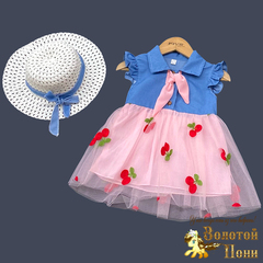 Платье со шляпкой (1-4) 240409-WN70072