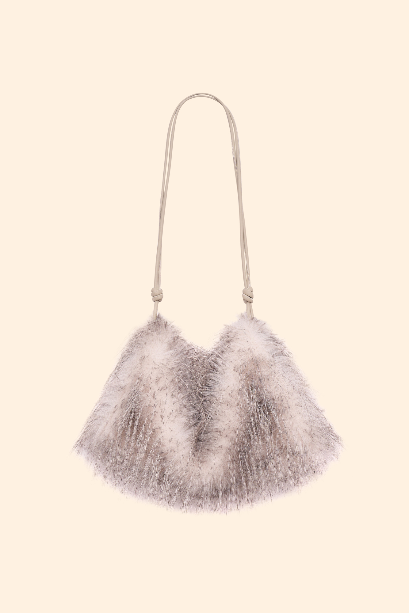 Муфта (Snow Queen), серо-белая