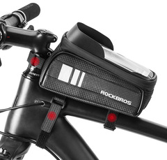 Велосумка для смартфона (6,5") на раму Rockbros 017-2BK - 2