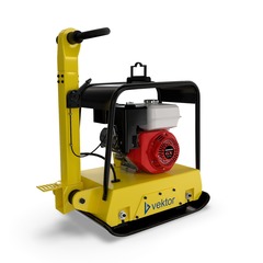 Виброплита реверсивная Vektor VPG-160А гидравлическая - [170 кг / 30 кН / Honda GX270]