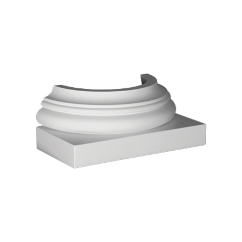  База (полуколонна) Европласт из полиуретана 4.47.101, интернет магазин Волео