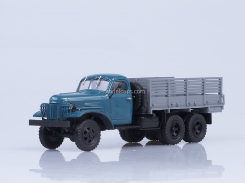 ZIS-151 board Export blue-gray AutoHistory 1:43