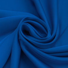 Атлас Армани стрейч, 90 гр/м2, 145 см, синий