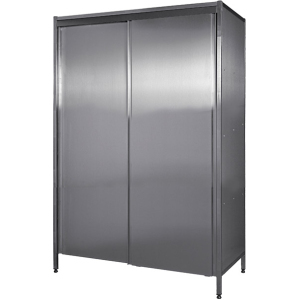 Шкаф кухонный Finist Шкаф нержавеющий, двери-купе(800х600х1800) 2 промежуточные полки