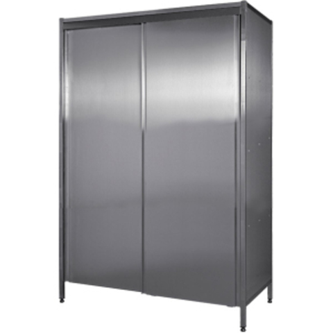 Шкаф кухонный Finist Шкаф нержавеющий, двери-купе(800х600х1800) 2 промежуточные полки