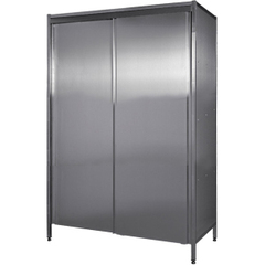 Шкаф кухонный Finist Шкаф нержавеющий, двери-купе(800х600х1800) 2 промежуточные полки
