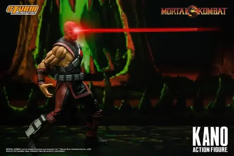 Фигурка Кано масштаб 1/12 Мортал Комбат Storm Collectibles