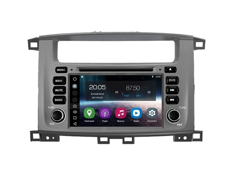 Штатная магнитола FarCar s200 для Toyota Land Cruiser 100 98-07 на Android (V457)