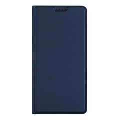 Чехол книжка из PU кожи синего цвета от Dux Ducis для Realme 13 Pro и 13 Pro+, серия Skin Pro Series Case