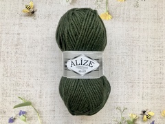 Пряжа ALIZE "Superlana maxi" 241 темно-зеленый