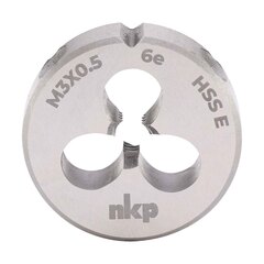 Плашка М 3,0х0,5 DINEN22568 HSSE 6e 20х5мм NKP 289030N