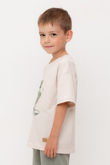 фуфайка  для мальчика  КР 302725-1/бежевый к554