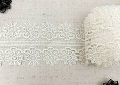 Кружево плетёное, ш. 10,5 см, айвори