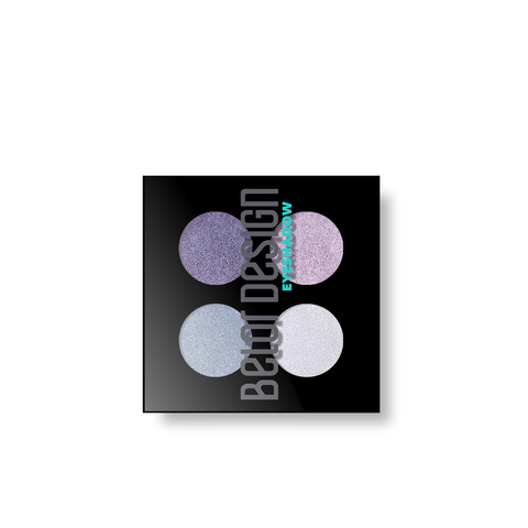 Тени д/век Delicate (сборки 4-х цветные) сборка №43 голубые