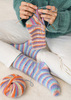 Пряжа MEILENWEIT 100 COSY SOCKS SOFT STRIPES