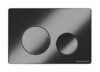 Ceramica Nova CN12-001GG Кнопка смыва Balance, клавиши Circle, цвет вороненая сталь, арт. CN12-001GG