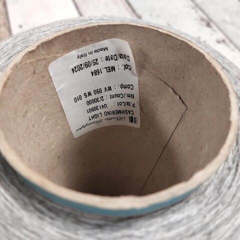 Меринос с кашемиром BOTTO GIUSEPPE / CASHMERINO LIGHT 2/30 светло-серый