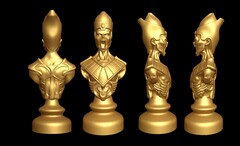 Силиконовый молд Шахматная фигура № 3