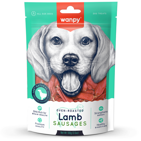 Wanpy Dog сосиски из мяса ягненка 100 г