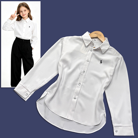 Блуза девочке (8-12) 260419-Y613