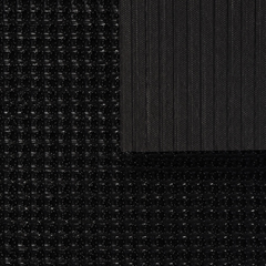 Коврик-дорожка ТРАВКА, черный, на противоскользящей  основе, 0,90*15 м