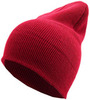 Картинка шапка-бини Skully Wear Board Soft Knitted Hat red - 2