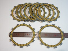 диски сцепления 8/9шт Yamaha FZS1000 YZF750 93-97 YZF1000 96-02 D112/134mm s2.0/3.0 12t