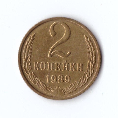 2 копейки 1989 г. В блеске UNC