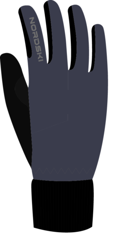Лыжные перчатки Nordski Active Blueberry WS