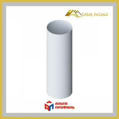 Труба водосточная ПВХ Альта-Профиль Элит белая 3м