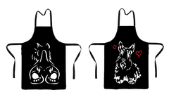 Фартук Двусторонний "Скотч - любовь"