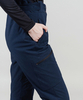 Горнолыжные брюки Nordski Lavin Dress Blue W женские с высокой спинкой