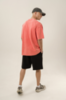 Футболка Kultura oversize Premium garment dyed оранжевый