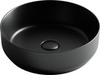 Умывальник чаша накладная круглая (Чёрный Матовый) Element 390*390*120мм Ceramica Nova CN6022MB