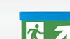 Световые табло эвакуационный выход ONTEC-AP – цвет синий