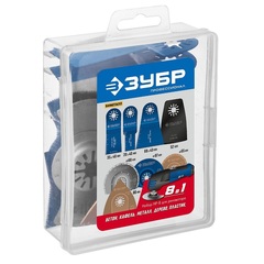 ЗУБР НР-8 UniLock, OIS-хвост., 8 предм., набор насадок для реноватора, Профессионал (15575)