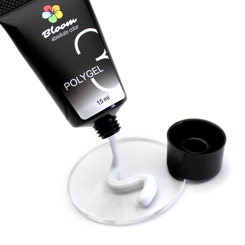 Полигель Bloom 15 мл №03 тюбик БЕЛЫЙ