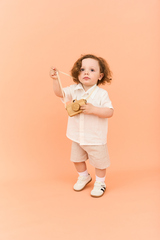 Комплект рубашка и шорты "Summer set" (мультиколор)