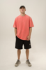 Футболка Kultura oversize Premium garment dyed оранжевый