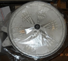Задняя крышка бака стиральной машины Аристон, Индезит 89642, 81781