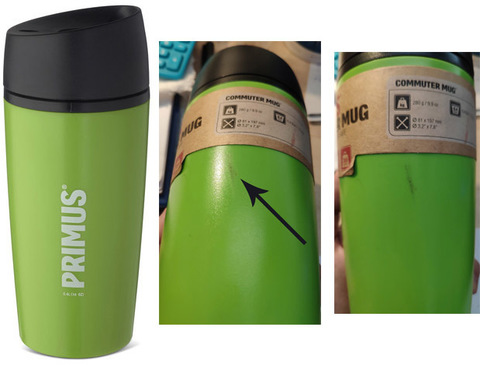 Картинка термостакан Primus Commuter mug 0,4L Leaf Green - 1