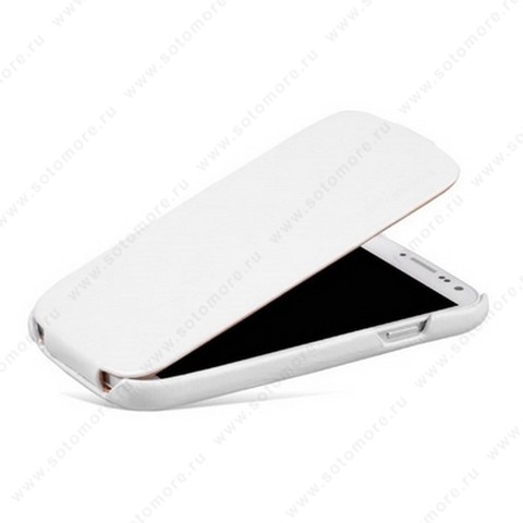 Чехол-флип Borofone для Samsung Galaxy S4 i9500/ i9505 - Borofone General Leather Case White