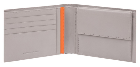 Кошелек мужской Piquadro Bios, серый, нейлон (PU257BIO/GR)