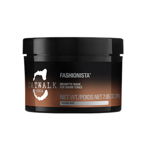 Tigi Catwalk Fashionista Brunette Mask - Тонирующая маска для темных волос