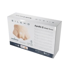 Реалистичный мужской торс Apollo (S: длина 23,5 см, высота 9 см, ширина 33,5 см)