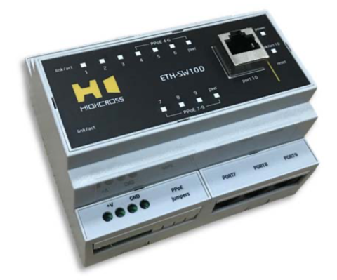 HighCross ETH-SW10D, сетевой коммутатор Ethernet