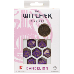 Набор игральных костей Ведьмак: Лютик - Виконт де Леттенхоф