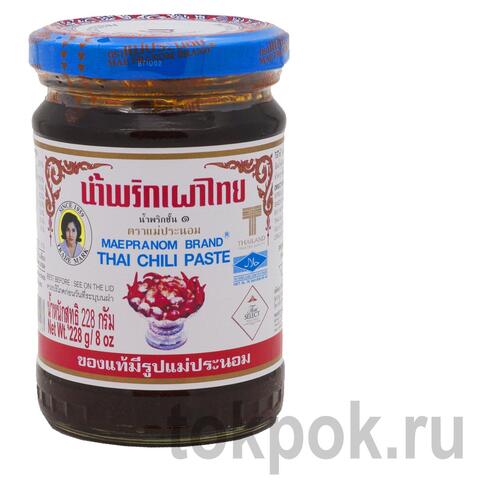 Паста Чили с креветками Mae Pranom Thai Chili Paste, 228 гр