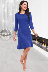 Платье Танго (ультрамарин) Brividi (Акция)