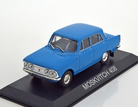 Moskvich-408 blue 1:43 DeAgostini Masini de legenda